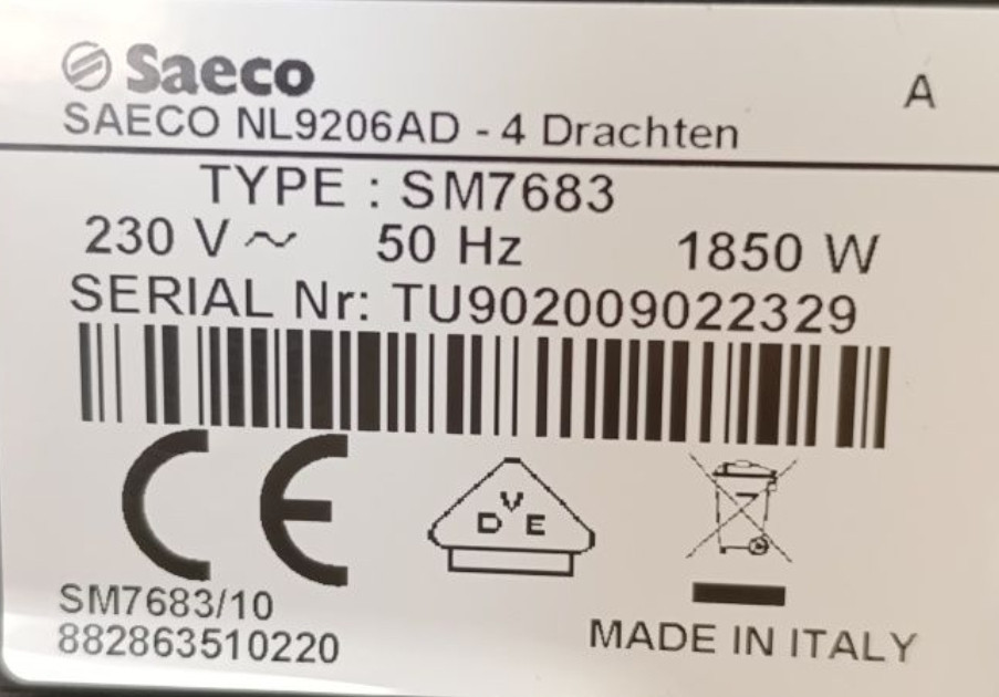 Кофеварка SAECO Xelsis SM7683/ ТОП / Latte, Cappuccino , ltaly. Киев - изображение 1