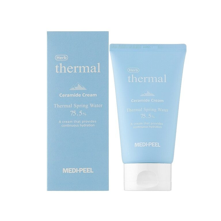 Крем для лица с керамидами и термальной водой Herb Thermal Ceramide Cream Medi-Peel 120 мл Киев - изображение 2