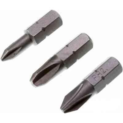 Набір біт Stanley Ph1, Ph2, Ph3, 25мм, 3шт. (STA61023) Вінниця