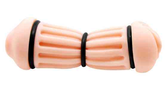 Мастурбатор с двумя входами Crazy Bull - NANCY Pocket Pussyм DOUBLE MASTURBATOR, BM-009224H Sex Aura Киев
