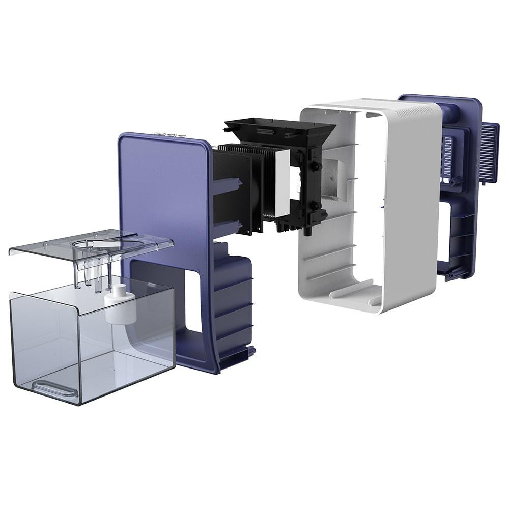 Бесшумный конденсационный осушитель воздуха Doctor-101 LEVANTE на 1,2 л с функцией ночника. Влагопоглотитель Днепр - изображение 5