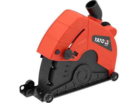 Кожух пылезащитный к УШМ для резки YATO: на диск Ø180 мм, глубина реза-45 мм, область действия- 28-36 мм Одесса