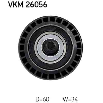 Ролик натягувача ременя SKF VKM 26056 Вінниця