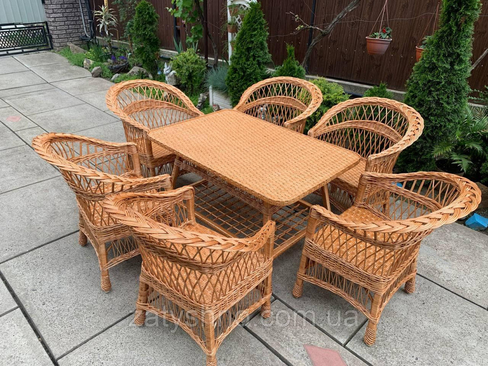 Плетеная мебель из лозы для балкона и лоджии Киев - изображение 3