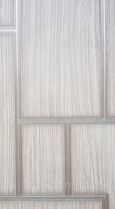 Шпалери вінілові на флізеліні AdaWall Roka 1.06х10 під плитку коричневі смужки біле золото 23108-2 Київ - фото 3