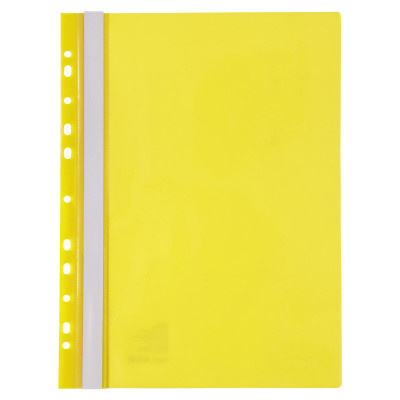 Папка-скоросшиватель Axent А4 с перфорацией 120/150 мкм Желтая (1318-26-A) Винница - изображение 1