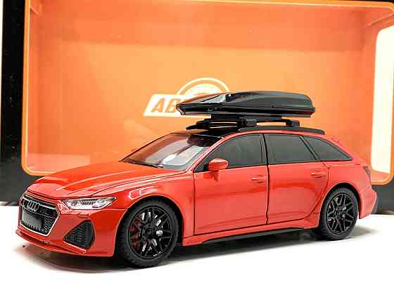Машина Автосвіт Audi rs 6 інерційна відчиняються двері капот багажник 20,5 см Червоний (AP-2070) Чернігів