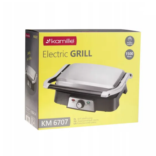 Електричний гриль 1500W 6707 KAMILLE Житомир - изображение 10