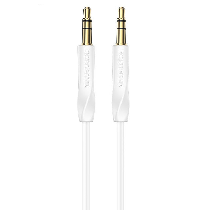 Аудио кабель BOROFONE BL16 Clear sound AUX audio cable, цвет белый BL16W Одесса - изображение 1