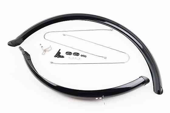 Крила пластмасові 28 з бризговиком, чорні SY-8155 Київ