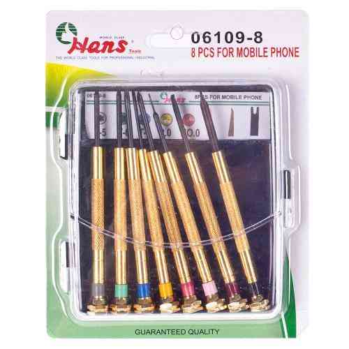 Набір викруток для ремонту мобільних телефонів. 8 предметів. (06109-8) HANS Одесса