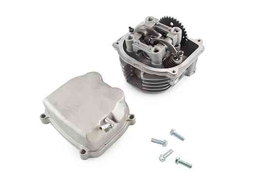 Головка циліндра скутер 4 Т Китай 150 (у зборі, +кришка) -2 Мукачево