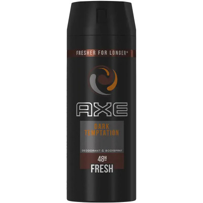 Дезодорант AXE Dark Temptation спрей 150 мл (8690637879104/8717163647363/8717644685037) Винница - изображение 1