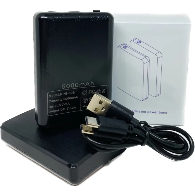 Аккумуляторы для носков с подогревом 5000mAh 5V 2A USB Черный Киев - изображение 1
