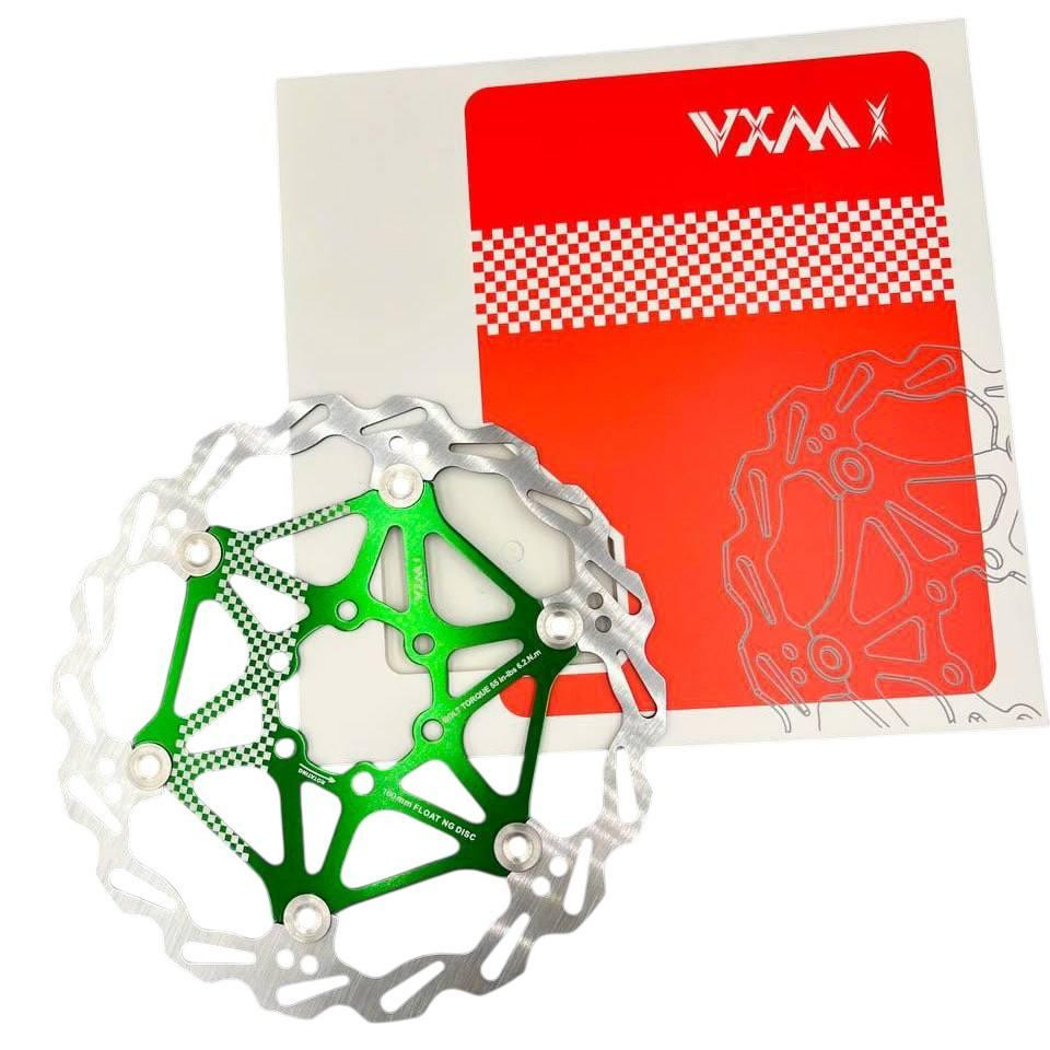 Диск, ротор тормозной из стали лучшего рассеивания тепла 160 мм Feel Fit Желтый Бровары - изображение 2