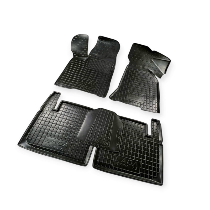 Килимки ваз 2110 борт 2,5см, з перемичкою салону Мукачево - фото 1