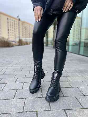 Жіночі черевики ARLETT чорні натуральна шкіра 36-41 (5342) Коломия