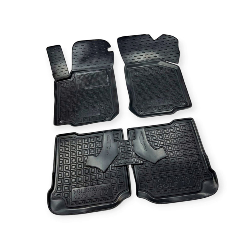 Коврики Фольцваген golf 4 1997-2006 борт 2,5см, с перемычкой салона Мукачево - изображение 1
