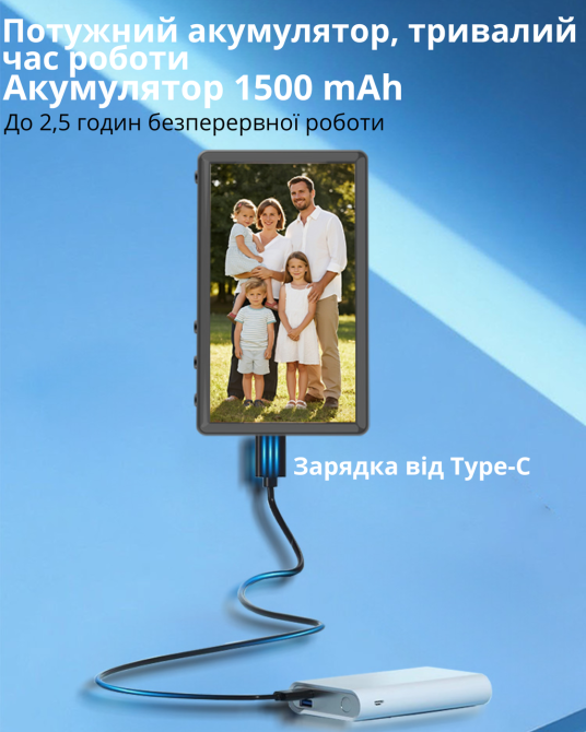 Селфи-монитор беспроводной для блогов,стримов и видиозвонков для смартфона беспроводной 4