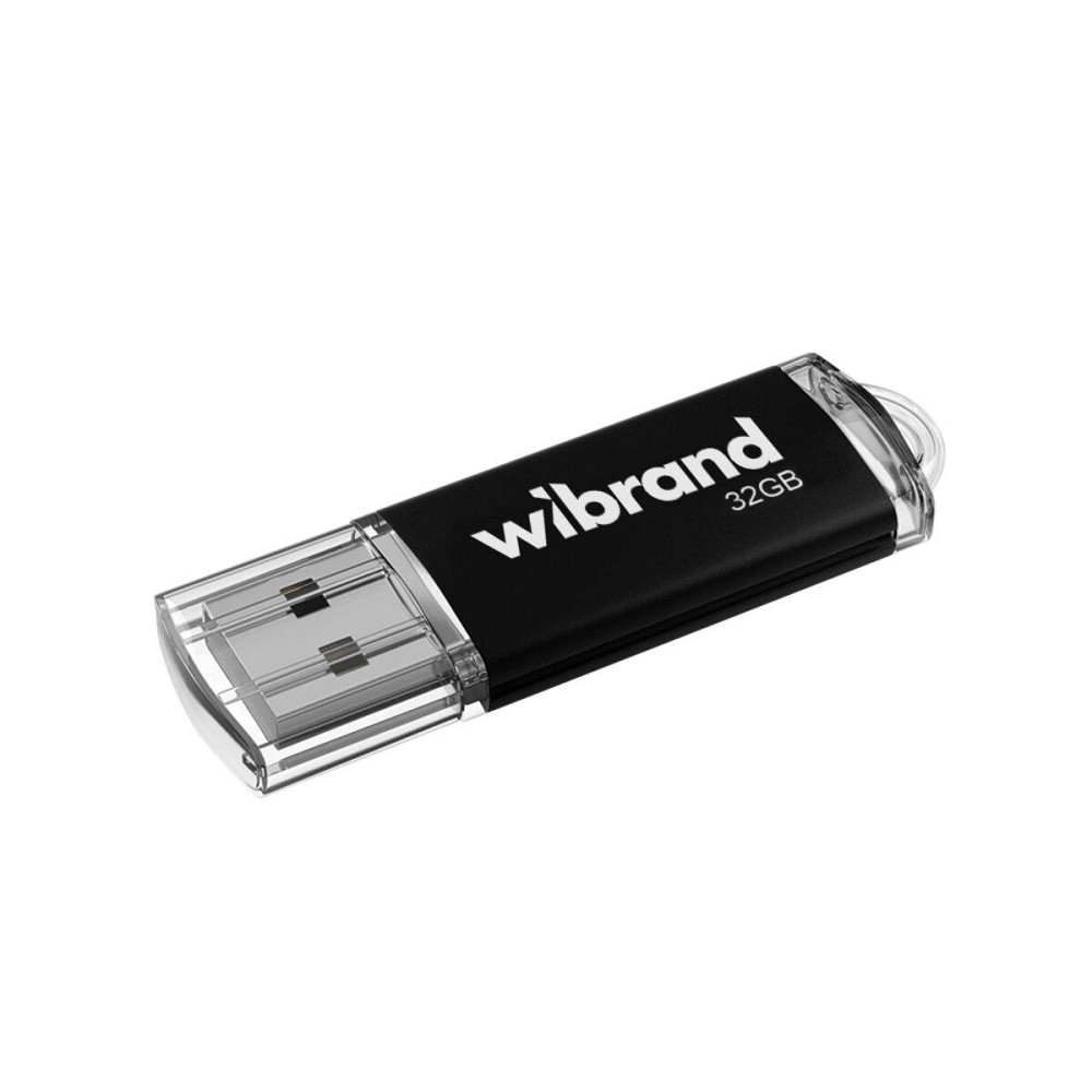 Флешка flash Wibrand USB 2.0 Cougar 32Gb Black WI2.0 / CU32P1B Одеса - фото 1