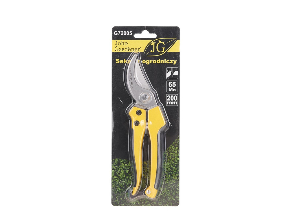 Секатор садовий "John Gardener" profi, для гілок до 20мм, алюмінієві ручки, загальна довжини 200мм Киев - изображение 5
