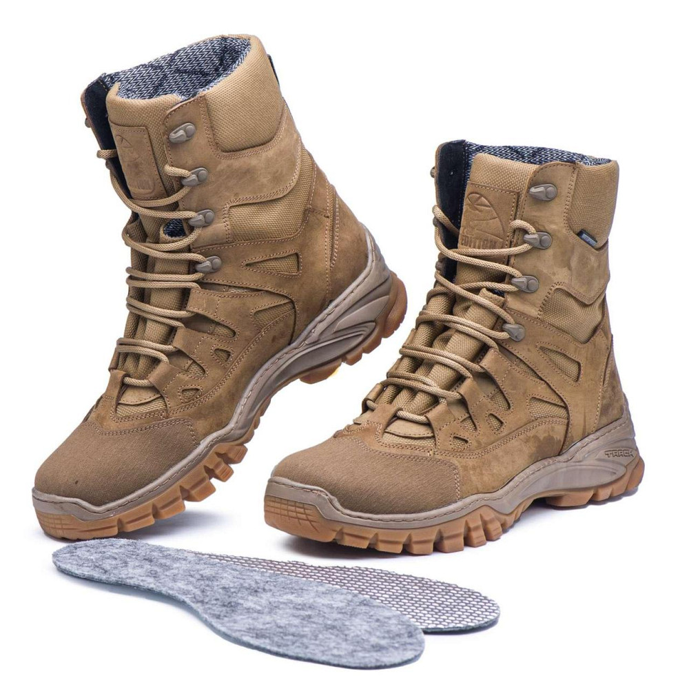 Берцы зимние койот теплые PREDATOR-8011 водонепроницаемые тактические военные ботинки ЗСУ Харьков - изображение 2