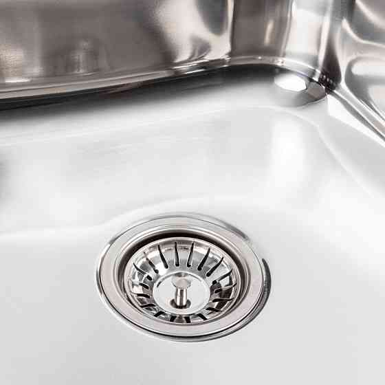 VALESO Кухонна мийка з нержавіючої сталі Valeso ПОЛІРОВКА 6060 R (0,7/160 мм) Киев