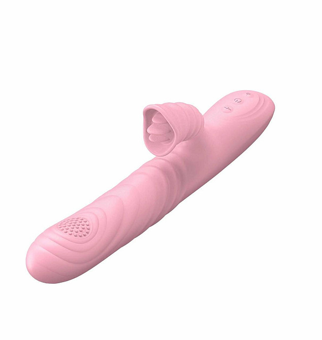 Вібратор - Angelia, USB 3 Functions Of Thrusting, 20 Vibrations Flesh Sex Aura Київ - фото 3