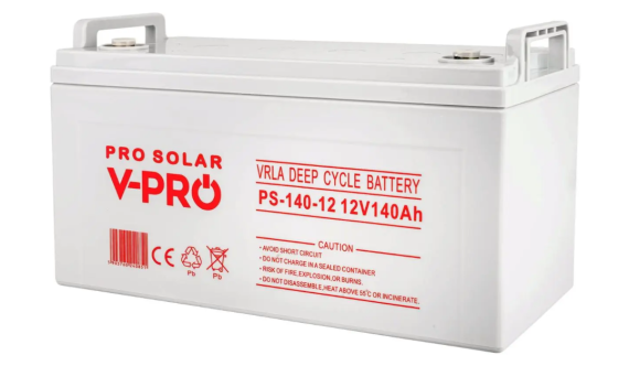 Акумулятор гелевий VOLT GEL VPRO SOLAR 140Ah 12V (6AKUGEL140) акб Київ