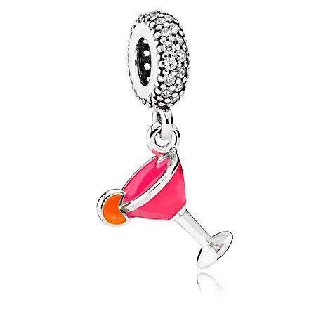 Срібна підвіска-намистина "Коктейль" Пандора  792153ENMX MasterSem Київ - фото 1