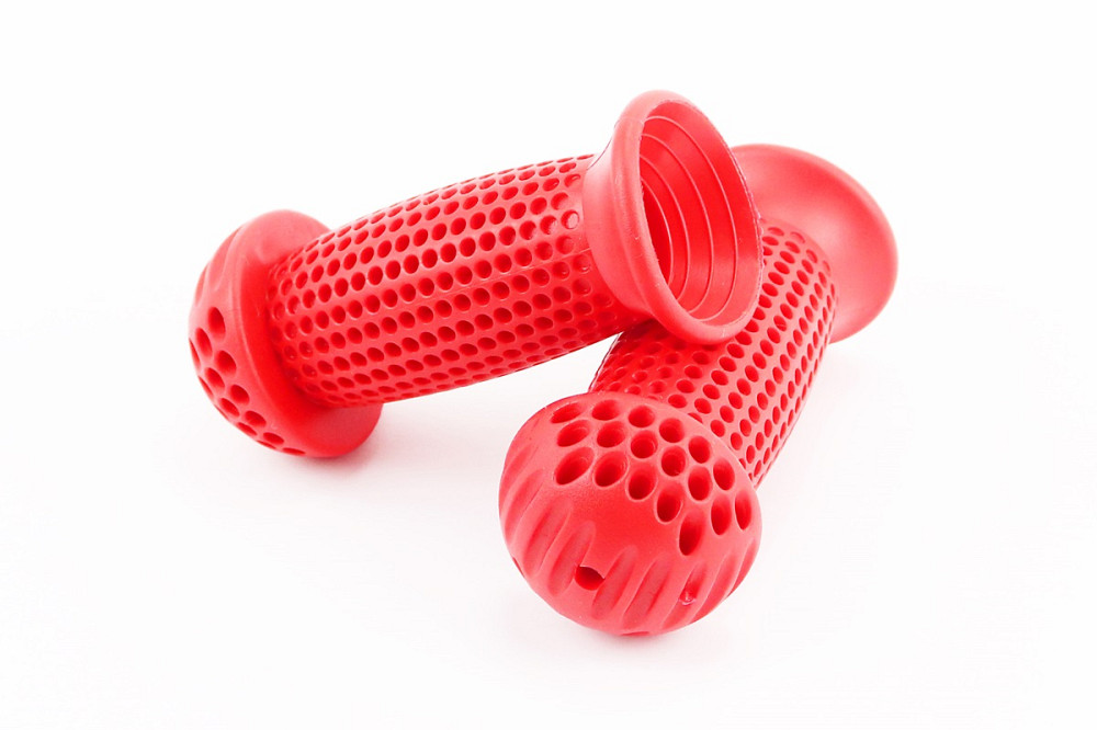 Ручки керма CHILD 95мм, червоні BH-139 Київ - фото 1