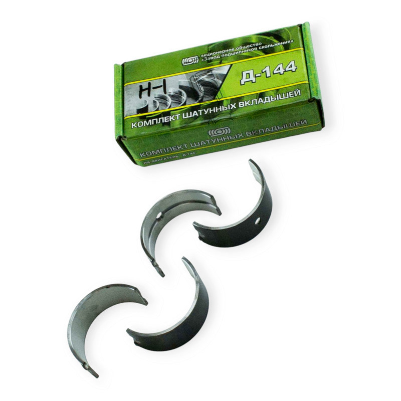 Вкладиші Н1 шатунні Д-144 Мукачево - фото 1