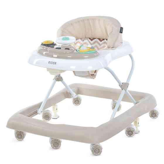 Ходунки дитячі RIDER ME 1185 Beige, світлові та звукові ефекти Вінниця
