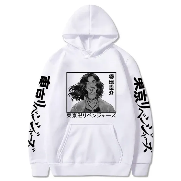 Худи, белая аниме для подростка мальчика 2765867206 размер 150 см Днепр - изображение 1