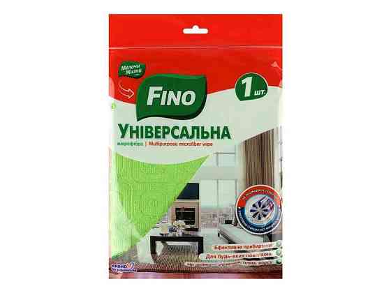 Салфетка универсальная 1шт из микрофибры ТМ Fino Киев