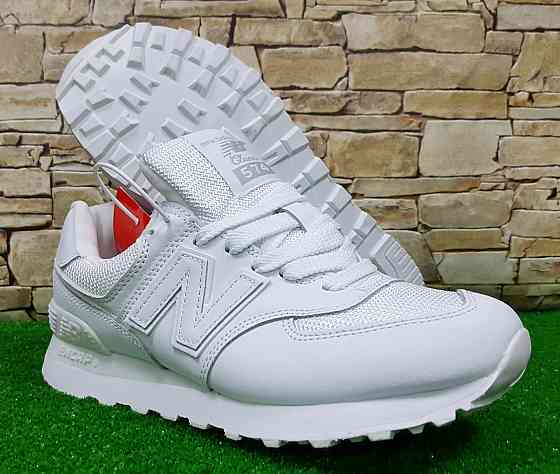 Женские кожаные кроссовки New Balance WL574 Киев