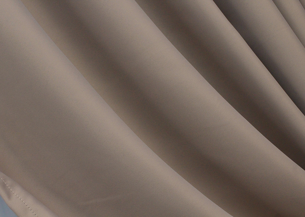 Комплект готовых штор VR-Textil Блэкаут Midnight № 1674ш Капучино 120х290 см 2 шт (39-0087) Киев - изображение 6