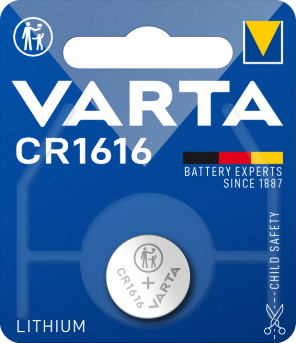 Батарейка дискова VARTA CR 1616 BLI 1 шт. Рівне - фото 1
