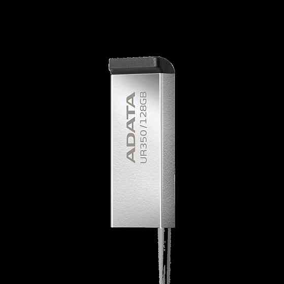 Flash A-DATA USB 3.2 UR 350 128Gb Silver/Black Київ