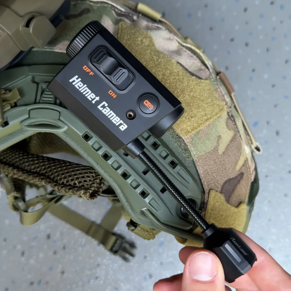 Екшн камера на шолом RunCam Helmet Camera MAN (Чорна) Київ - фото 6