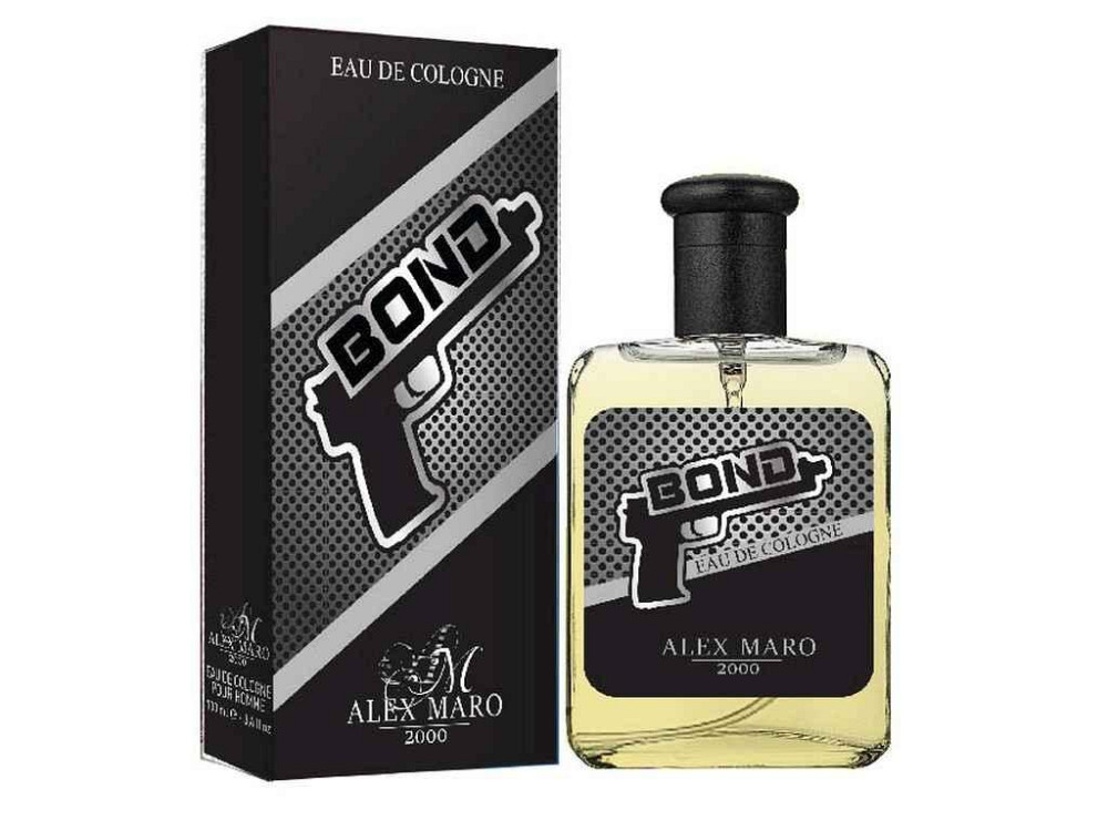 Туалетна вода чоловіча BOND 100мл ТМ Alex Maro Київ - фото 1