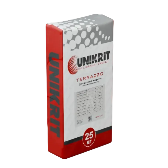 Специальная сухая смесь терраццо Unikrit Terazzo Харьков