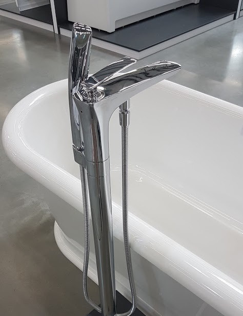 Змішувач для ванни окремостоячий на підлогу VOLLE 12-33-101 хром Київ - фото 3