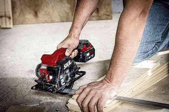 Пила циркулярная бесщеточная аккумуляторная, SKIL 3540 CA Compact + аккумулятор 4,0 Ah + зарядное устройство SW1E3540CA+BC1E3111AA Одесса