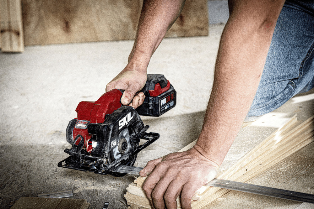 Пила циркулярная бесщеточная аккумуляторная, SKIL 3540 CA Compact + аккумулятор 4,0 Ah + зарядное устройство SW1E3540CA+BC1E3111AA Одесса - изображение 3