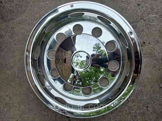 Ковпак колеса глибокий задній 22.5 (нержавійка) ведуча вісь Луцьк