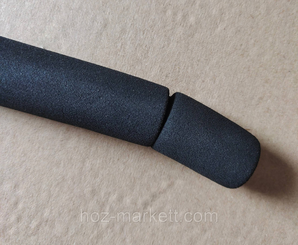 Плічка вішалки тремпеля чорні жіночі 40 см з поролоном для делікатних речей. Харків - фото 7