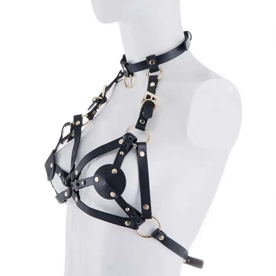 Портупея на груди LOCKINK SEVANDA Queen Chest Harness with Removable Bra Львов - изображение 2