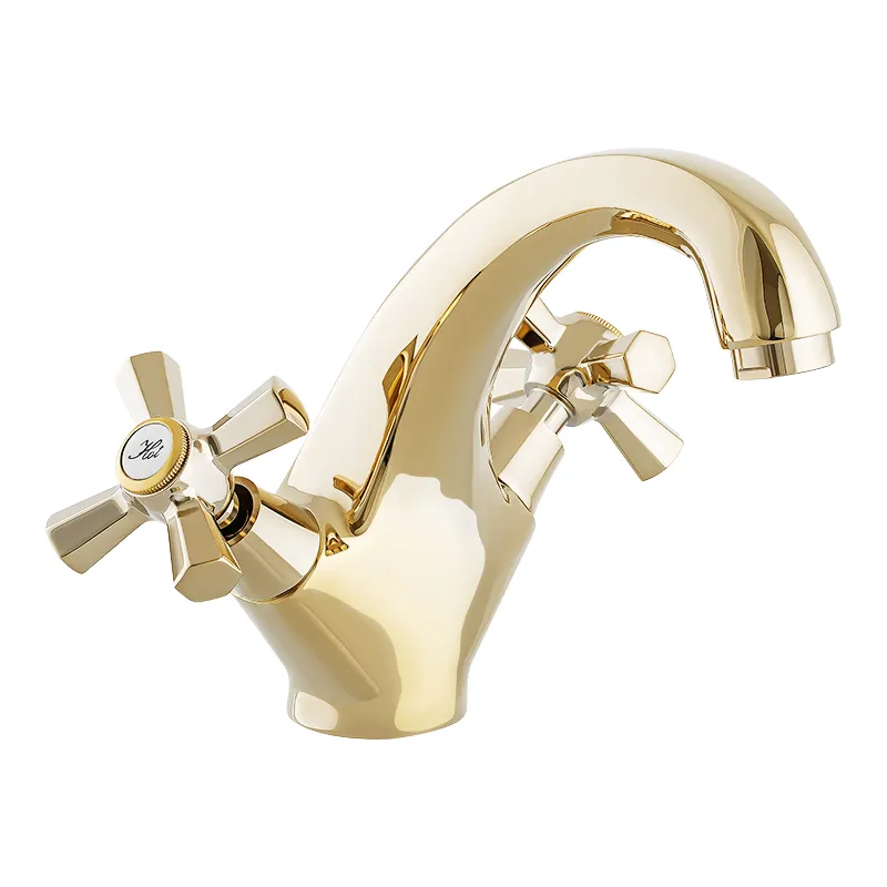 Змішувач для умивальника Mixxus Premium Retro Gold-161   ( MI5848 ) 20330 Харків - фото 1