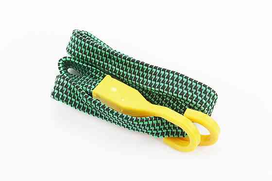 ГУМКА БАГАЖНИКА плоска з гачками пластик. 1,0метр (різні кольори) Київ